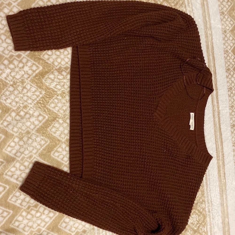 medium Aeropostale crop sweater